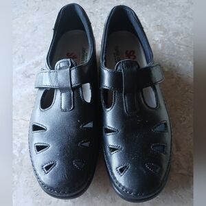 SAS Roamer Black Nubuck Leather Tripad Comfort Loafer Size 9.5